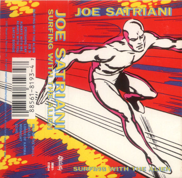 Joe Satriani – Surfing With The Alien (1987, Vinyl) - Discogs