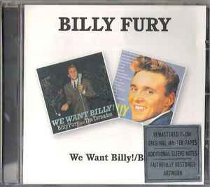 Billy Fury - We Want Billy!/Billy album cover