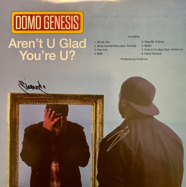 Domo Genesis – Aren't U Glad You're U? (2022, Gold, Vinyl) - Discogs
