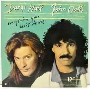 Daryl Hall John Oates Everything Your Heart Desires 1988 Vinyl