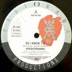 Cover of So I Know, 1987, Vinyl