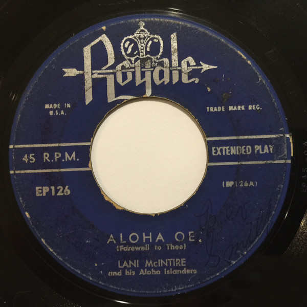 ladda ner album Lani McIntire And His Aloha Islanders - Aloha Oe Farewell To Thee