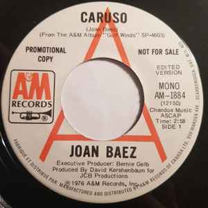 Joan Baez Caruso 1976 Vinyl Discogs