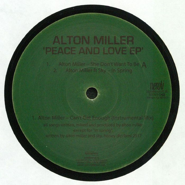 Album herunterladen Alton Miller - Peace And Love EP