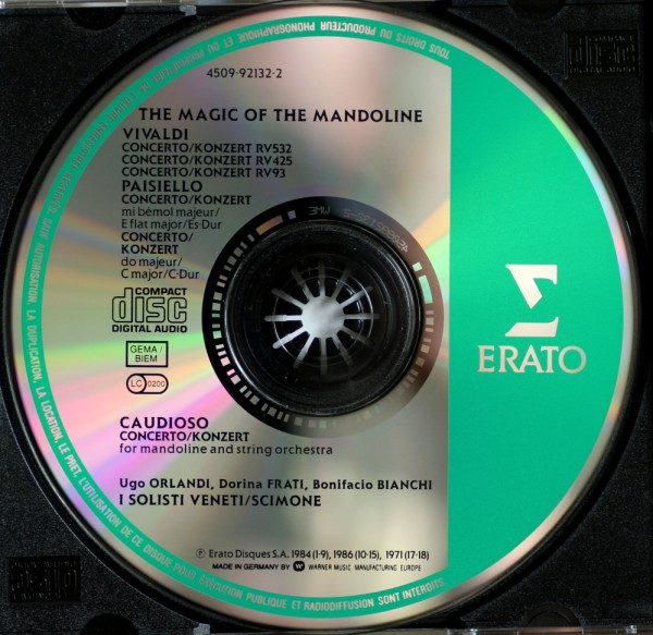 Album herunterladen Download Vivaldi, Paisiello, Caudioso, I Solisti Veneti, Claudio Scimone - The Magic Of The Mandoline album