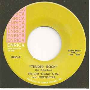 Fender Guitar Slim - Tender Rock album cover