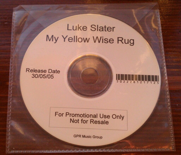 Luke Slater's 7th Plain - My Yellow Wise Rug | Releases | Discogs