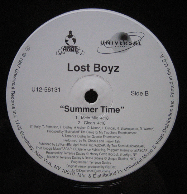 baixar álbum Lost Boyz - Me And My Crazy World Summer Time