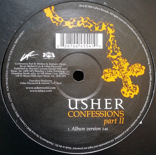 Usher – Confessions Part II (2004, Vinyl) - Discogs