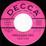 Cover of Three O'Clock Thrill / When, 1958-05-12, Vinyl