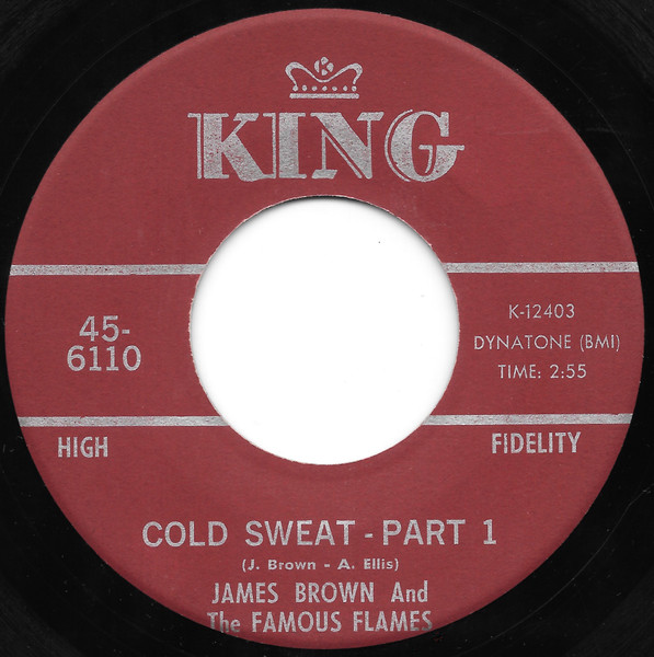 James Brown And The Famous Flames – Cold Sweat (1967, Red