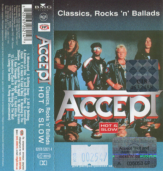 Accept – Classics, Rocks 'n' Ballads - Hot & Slow (2000, CD) - Discogs