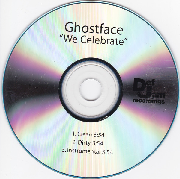 Ghostface – We Celebrate (2007, CDr) - Discogs