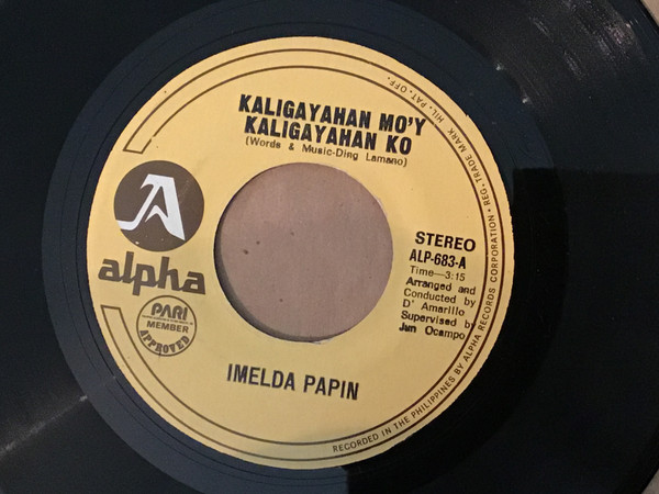 Album herunterladen Imelda Papin - Kaligayahan MoY Kaligayahan Ko