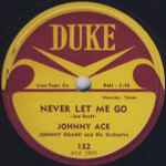 Cover of Never Let Me Go / Burley Cutie, 1954, Shellac