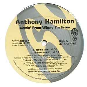 Comin' From Where I'm From - Album by Anthony Hamilton