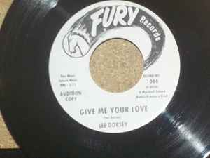 Lee Dorsey - You Are My Sunshine / Give Me Your Love album cover