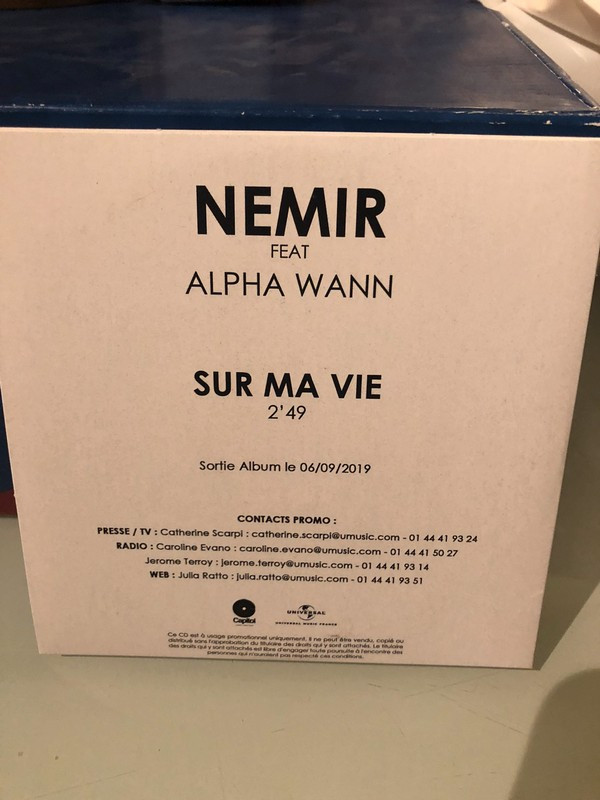lataa albumi Némir, Alpha Wann - Sur Ma Vie