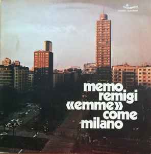 Portada de album Memo Remigi - "Emme" Come Milano