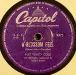 Cover of A Blossom Fell / If I May , 1955, Shellac