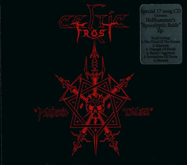 Celtic Frost Set of 4 Buttons-Pins-Badges Metal *Morbid Tales*Emperor's Return 
