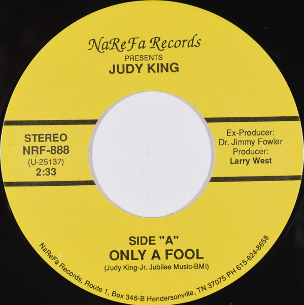 descargar álbum Judy King - Only A Fool