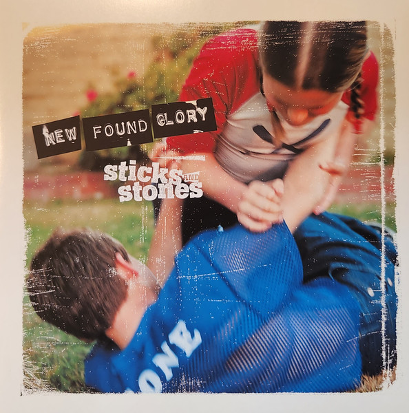 New Found Glory – Sticks And Stones (2022, Red Clear w/ Blue 