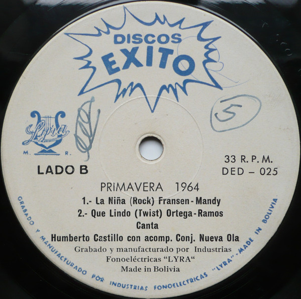 baixar álbum Humberto Castillo Con Acomp Conj Nueva Ola - Primavera 1964