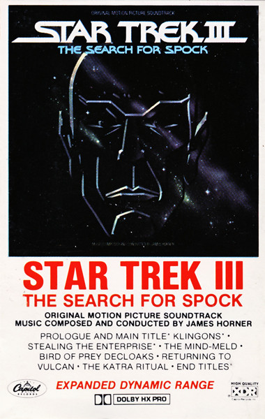 James Horner – Star Trek III: The Search For Spock (Original