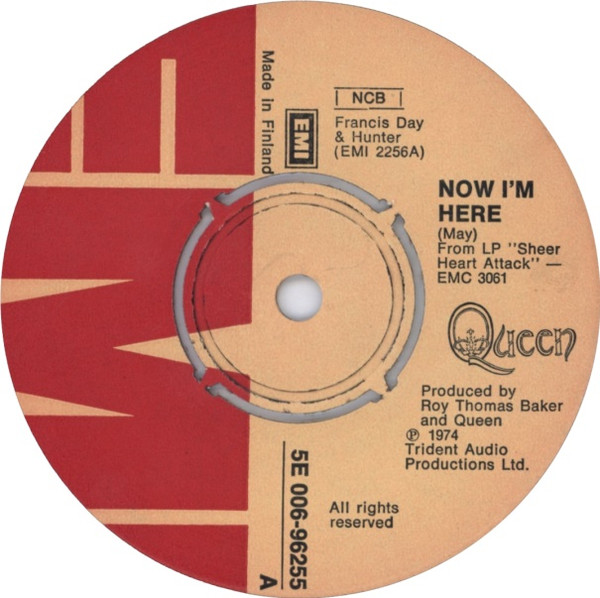 Queen - Now I'm Here | Releases | Discogs