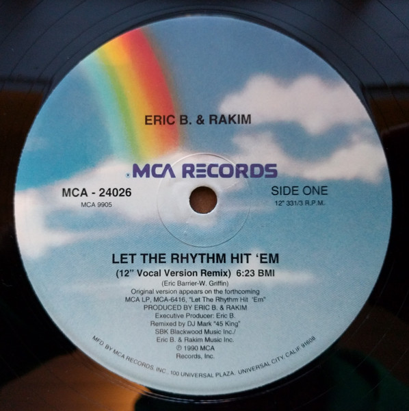 Eric B. & Rakim - Let The Rhythm Hit 'Em | Releases | Discogs