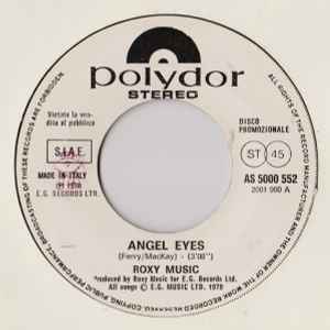Roxy Music - Angel Eyes / Cosa Siamo Noi album cover