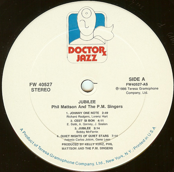lataa albumi Phil Mattson And The PM Singers - Jubilee
