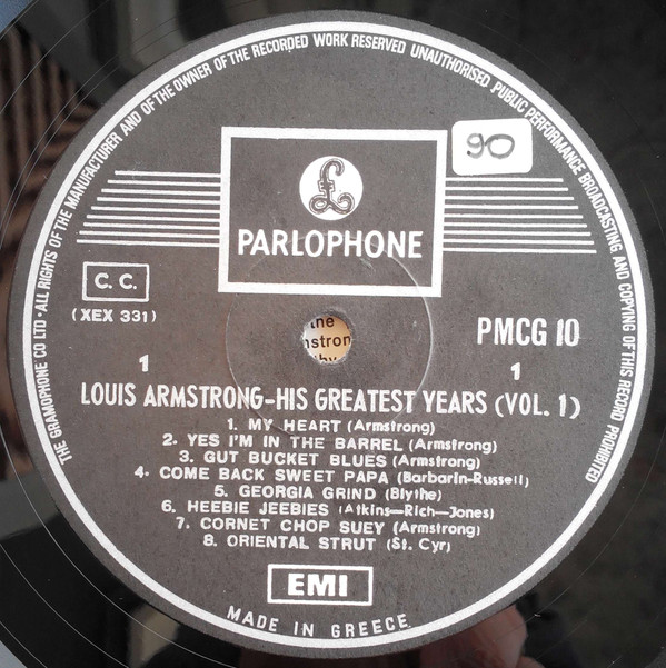 ladda ner album Louis Armstrong - His Greatest Years Volume 2