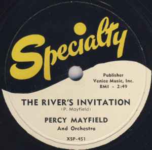 Percy Mayfield - The River's Invitation / I Dare You, Baby album cover