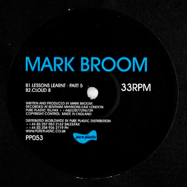 descargar álbum Mark Broom - Spect To The Man