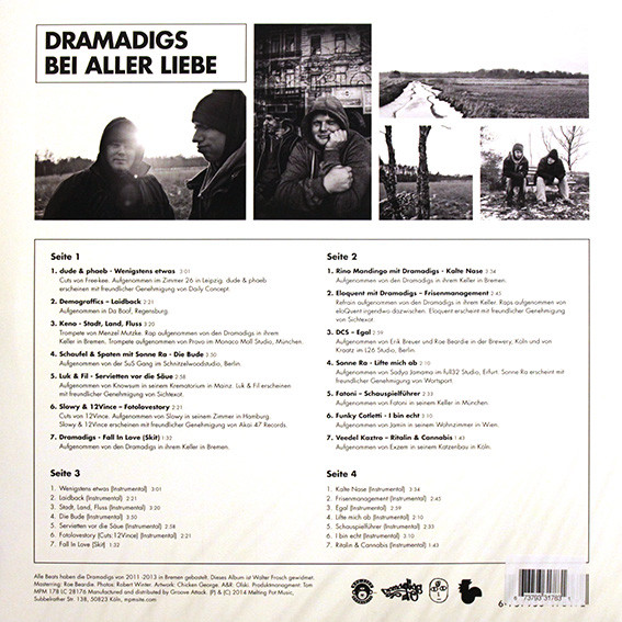 Album herunterladen Dramadigs - Bei Aller Liebe