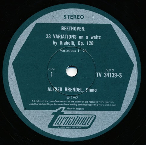 Album herunterladen Brendel Plays Beethoven - Diabelli Variations