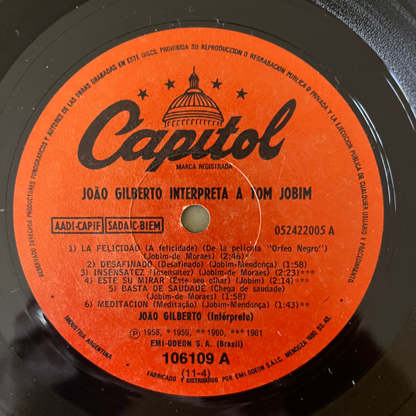 lataa albumi João Gilberto - Interpreta A Tom Jobim