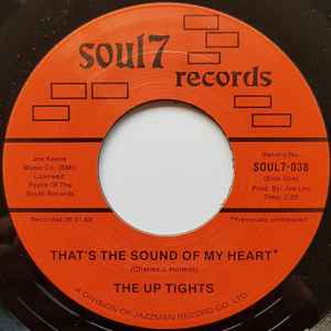 The Up Tights - That's The Sound Of My Heart / That's What I Get album cover