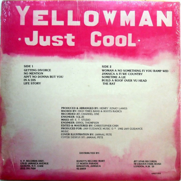 last ned album Yellowman - Just Cool