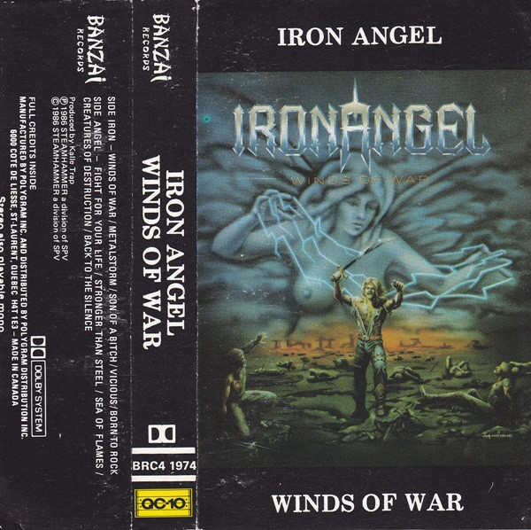 Iron Angel – Winds Of War (1986, Cassette) - Discogs