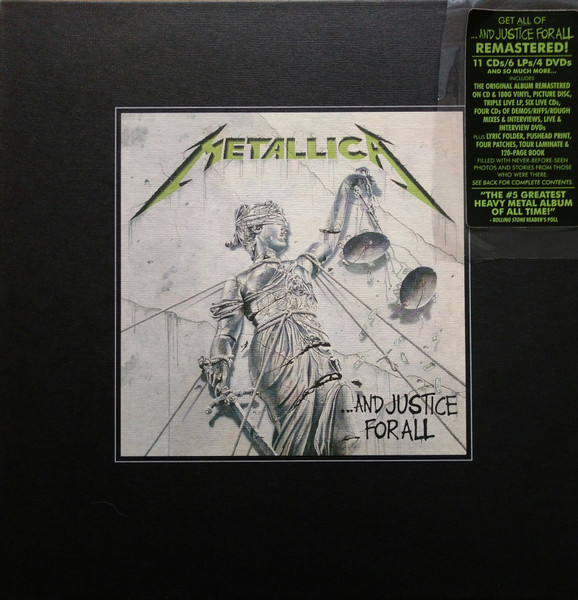 METALLICA - AND JUSTICE FOR ALL (2LP) (BLACKENED)