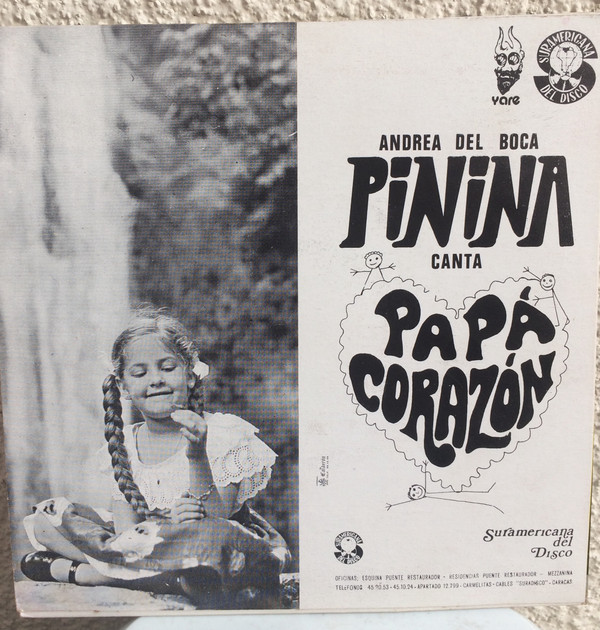 last ned album Andrea Del Boca (Pinina) - Papa Corazon