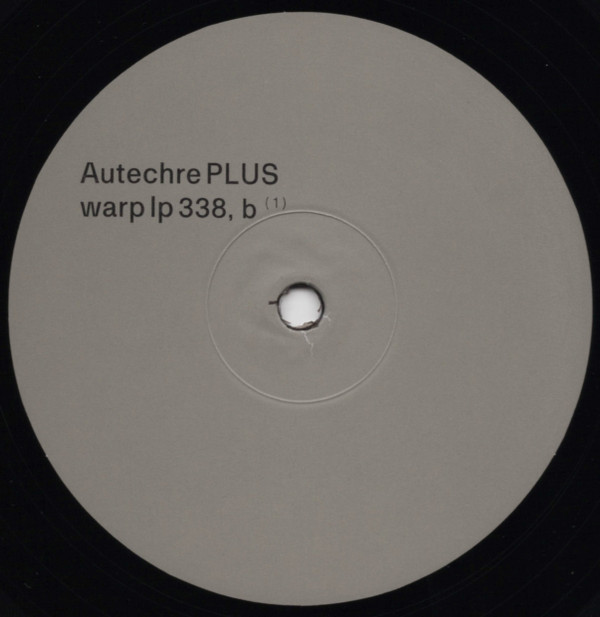 Autechre - PLUS | Warp Records (warp lp 338) - 6