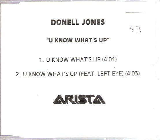 Donell Jones – U Know What's Up (1999, CD) - Discogs