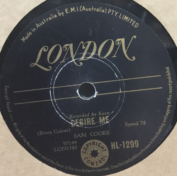 Sam Cooke - For Sentimental Reasons / Desire Me | Releases | Discogs