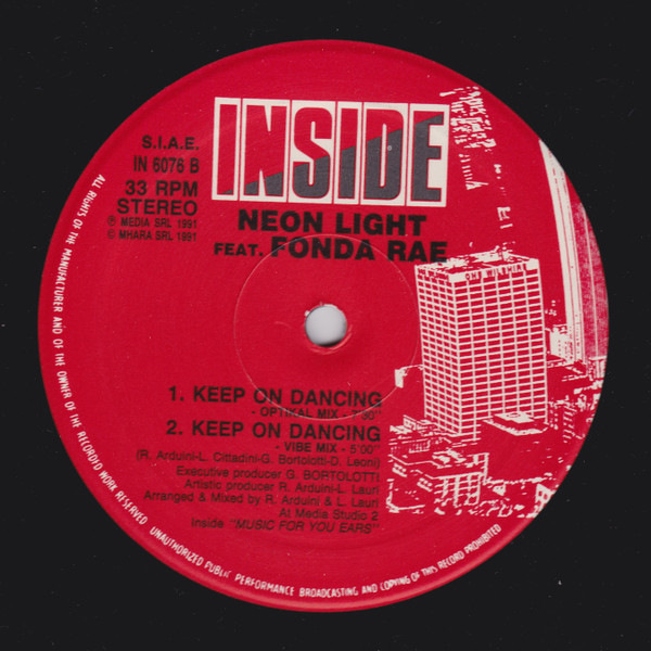 télécharger l'album Neon Light Feat Fonda Rae - Keep On Dancing