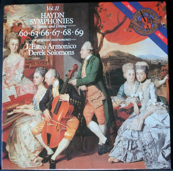ladda ner album Haydn, L'Estro Armonico, Derek Solomons - Vol11 Symphonies Sturm Und Drang 60 63 66 67 68 69