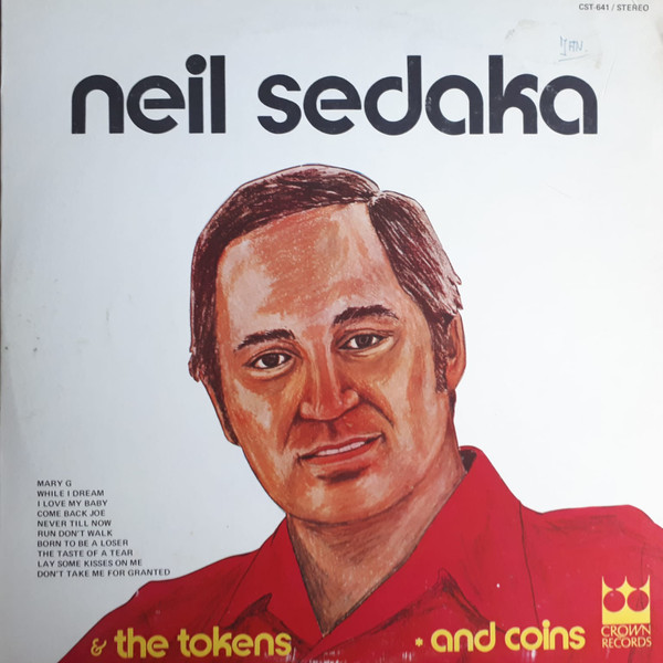 Neil Sedaka The Tokens And Coins Signed Autographed Vinyl Record Album  Beckett